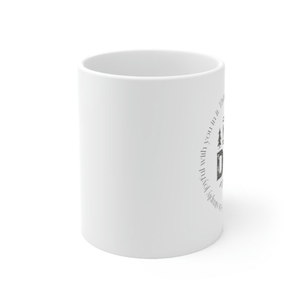 Number One Dad - White Ceramic Mug Cup 11 oz for Father - Image 2