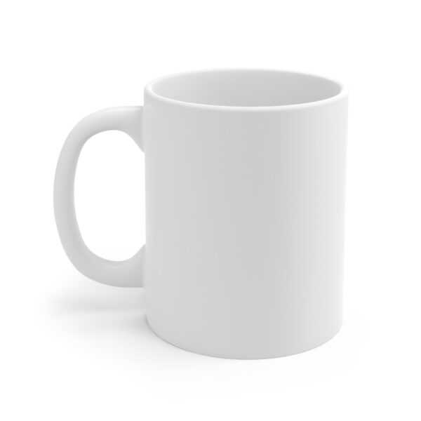 Number One Dad - White Ceramic Mug Cup 11 oz for Father - Image 3