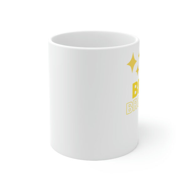 Best Brother – White Ceramic Mug Cup 11 oz for Brother - Image 2