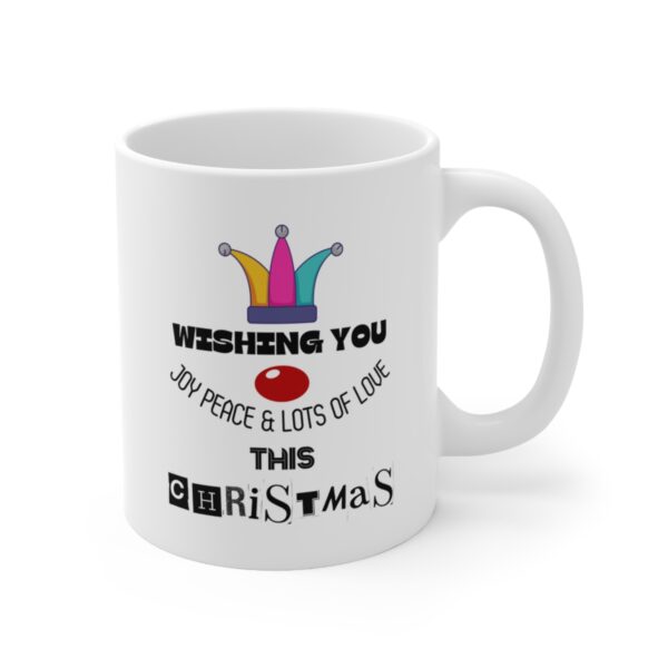 Christmas wishes – White Ceramic Mug Cup 11 oz Gift for Christmas