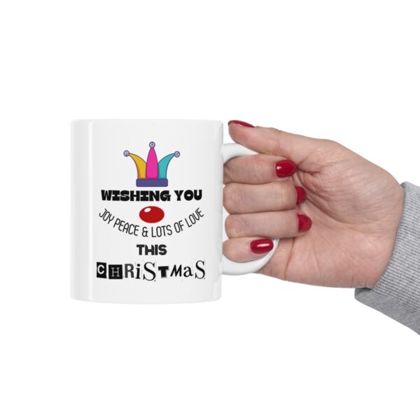 Christmas wishes – White Ceramic Mug Cup 11 oz Gift for Christmas - Image 12