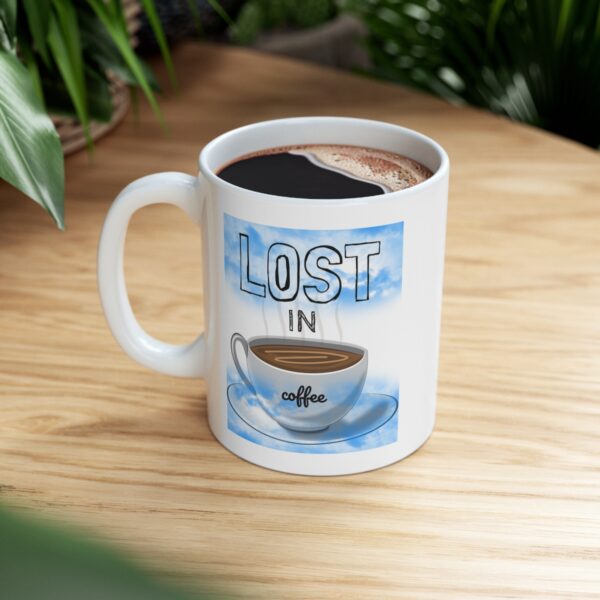 Lost in Coffee – White Ceramic Mug Cup 11 oz Gift for Lost Fans - Image 8