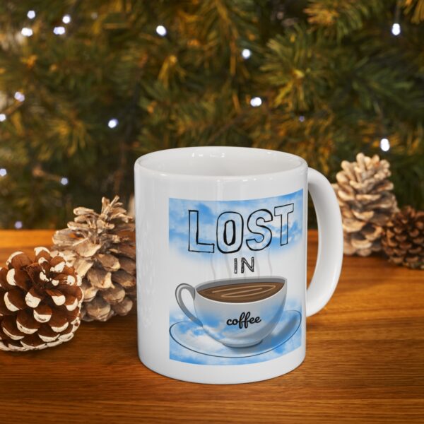 Lost in Coffee – White Ceramic Mug Cup 11 oz Gift for Lost Fans - Image 9