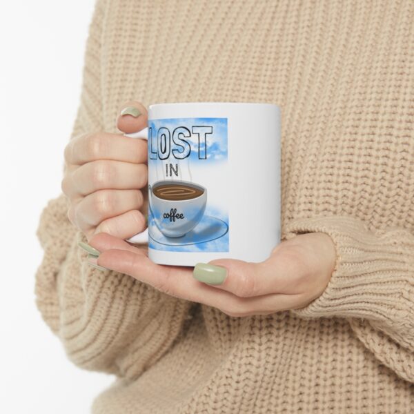 Lost in Coffee – White Ceramic Mug Cup 11 oz Gift for Lost Fans - Image 10