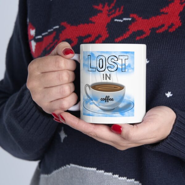 Lost in Coffee – White Ceramic Mug Cup 11 oz Gift for Lost Fans - Image 11