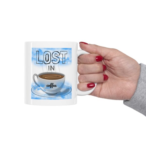 Lost in Coffee – White Ceramic Mug Cup 11 oz Gift for Lost Fans - Image 12