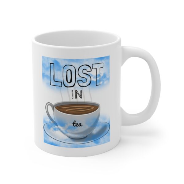 Lost in Tea – White Ceramic Mug Cup 11 oz Gift for Lost Fans