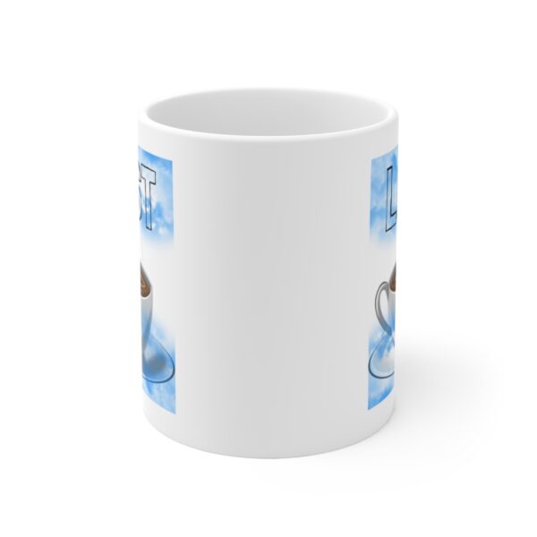 Lost in Tea – White Ceramic Mug Cup 11 oz Gift for Lost Fans - Image 2