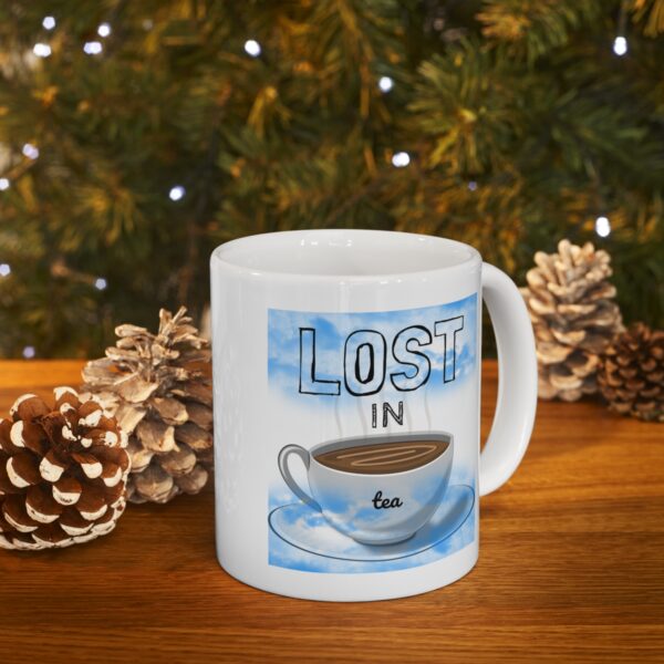 Lost in Tea – White Ceramic Mug Cup 11 oz Gift for Lost Fans - Image 9