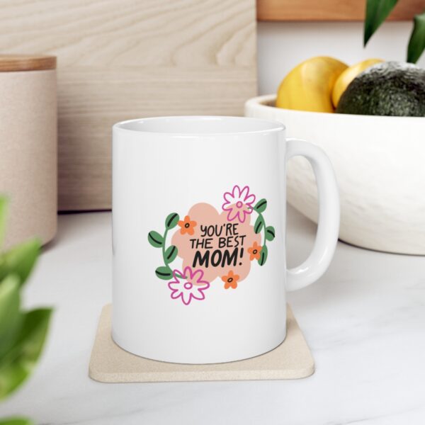 Best Mom Super Wife Blessed – White Ceramic Mug Cup 11 oz for Mother – Mothers day gift - Image 7