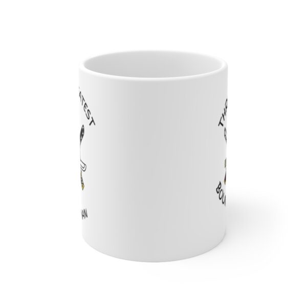 Three Sword Bounty Hunter - Worlds Greatest Swordsman – White Ceramic Mug Cup 11 oz Gift for One Piece Pirate Fans - Image 2