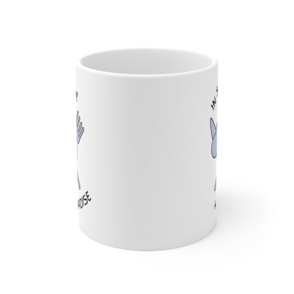 In Search of All Blue Cooks Paradise – White Ceramic Mug Cup 11 oz Gift for One Piece Pirate Sanji Fans - Image 2