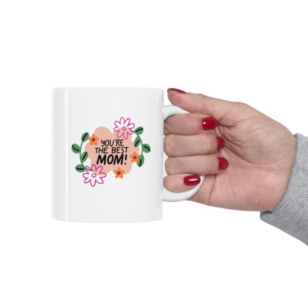 Best Mom Super Wife Blessed – White Ceramic Mug Cup 11 oz for Mother – Mothers day gift - Image 12