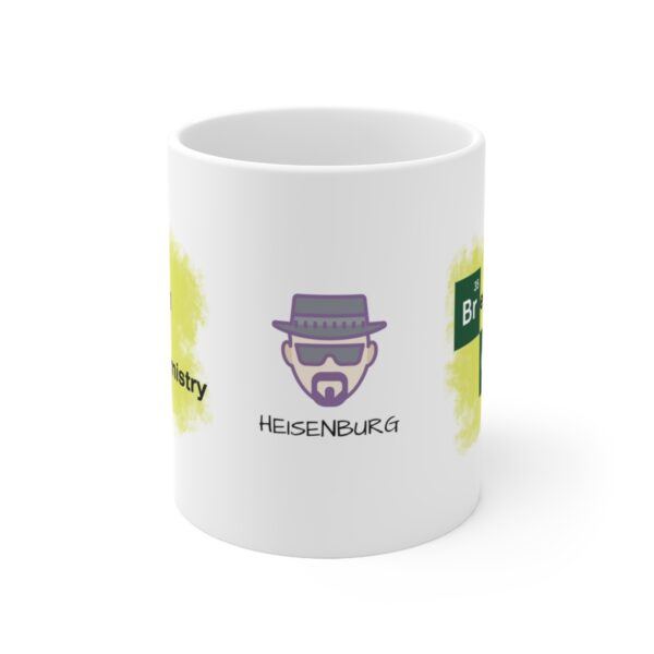 Brewing Chemistry Heisenburg Breaking Bad – White Ceramic Mug Cup 11 oz Gift for Chemist - Image 2