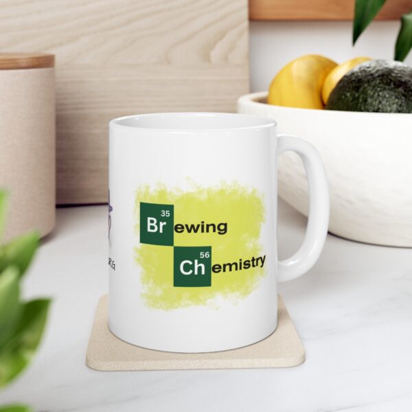 Brewing Chemistry Heisenburg Breaking Bad – White Ceramic Mug Cup 11 oz Gift for Chemist - Image 7