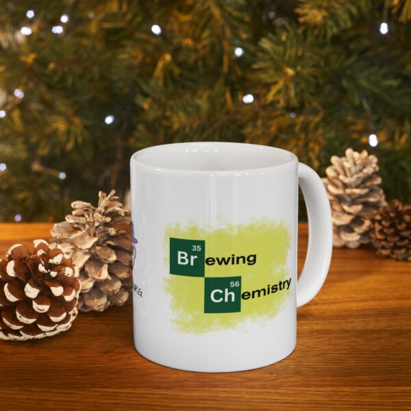 Brewing Chemistry Heisenburg Breaking Bad – White Ceramic Mug Cup 11 oz Gift for Chemist - Image 9