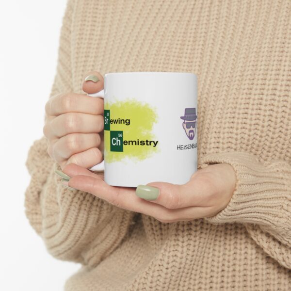 Brewing Chemistry Heisenburg Breaking Bad – White Ceramic Mug Cup 11 oz Gift for Chemist - Image 10