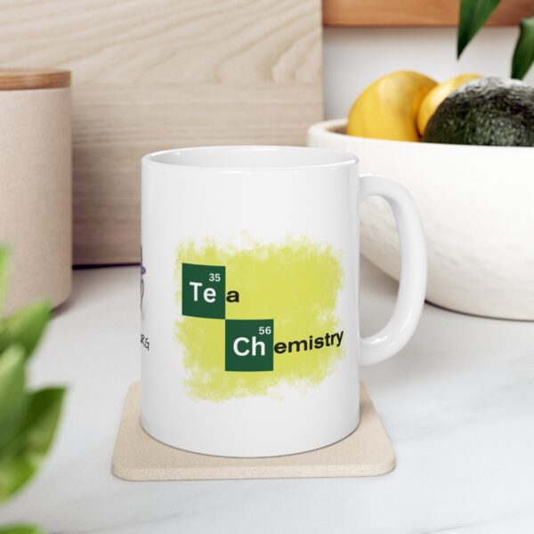 Tea Chemistry Heisenburg Breaking Bad – White Ceramic Mug Cup 11 oz Gift for Chemist - Image 7