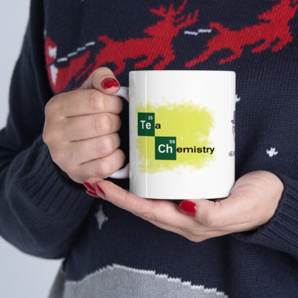 Tea Chemistry Heisenburg Breaking Bad – White Ceramic Mug Cup 11 oz Gift for Chemist - Image 11