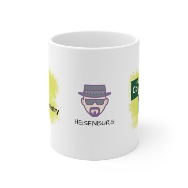 Coffee Chemistry Heisenburg Breaking Bad – White Ceramic Mug Cup 11 oz Gift for Chemist - Image 2