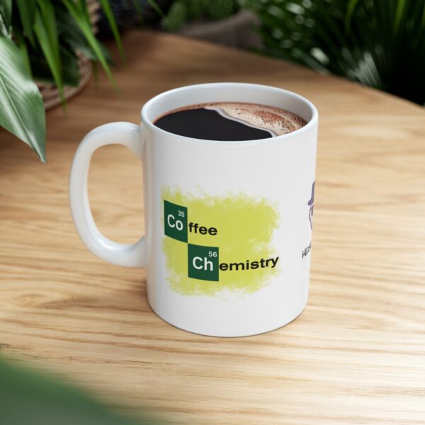 Coffee Chemistry Heisenburg Breaking Bad – White Ceramic Mug Cup 11 oz Gift for Chemist - Image 8