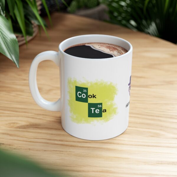 Cook Tea Heisenburg Breaking Bad – White Ceramic Mug Cup 11 oz Gift for Chemist - Image 8