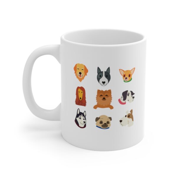 Dog Pet Owner – White Ceramic Mug Cup 11 oz Gift for Dog Lover - Image 3