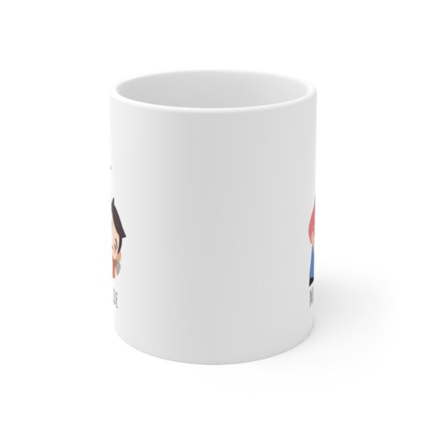 Son Mothers Love - Fathers Pride – White Ceramic Mug Cup 11 oz Gift for Son - Image 2