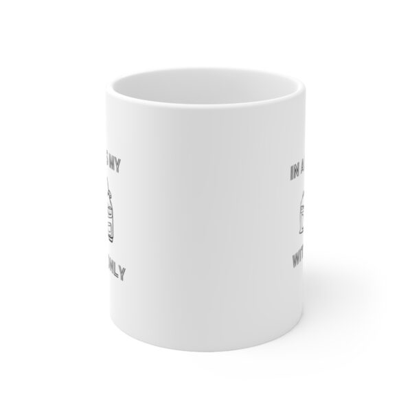 In a Relation with my Car One and Only – White Ceramic Mug Cup 11 oz Gift for Car Lovers - Image 2