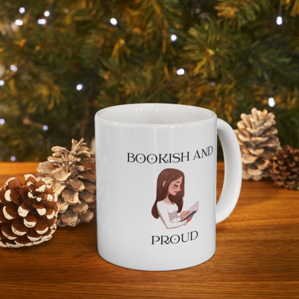 Bookish and Proud - Lost in Books - Found in Stories – White Ceramic Mug Cup 11 oz Gift for Bookworms - Image 9