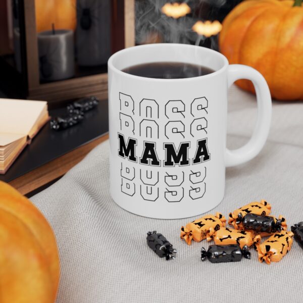 Boss Mama – White Ceramic Mug Cup 11 oz for Mother – Mothers day gift - Image 6