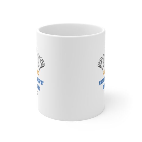 Awesome Ice Hockey Player – White Ceramic Mug Cup 11 oz Gift for Ice Hockey Player - Image 2