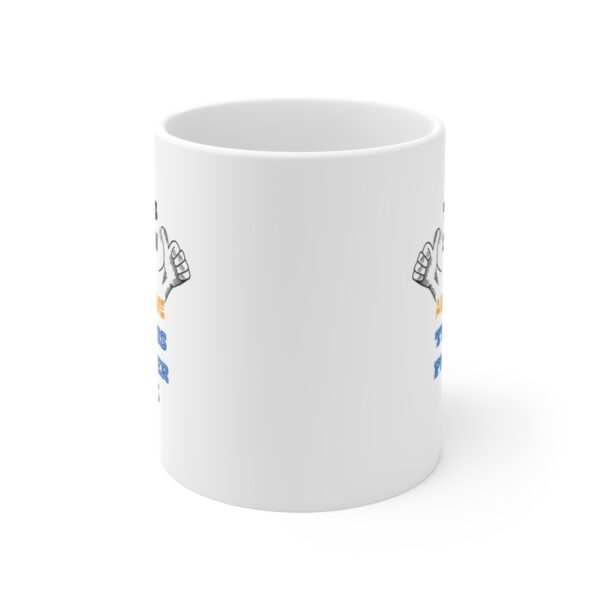 Awesome Tennis Player – White Ceramic Mug Cup 11 oz Gift for Tennis Player - Image 2