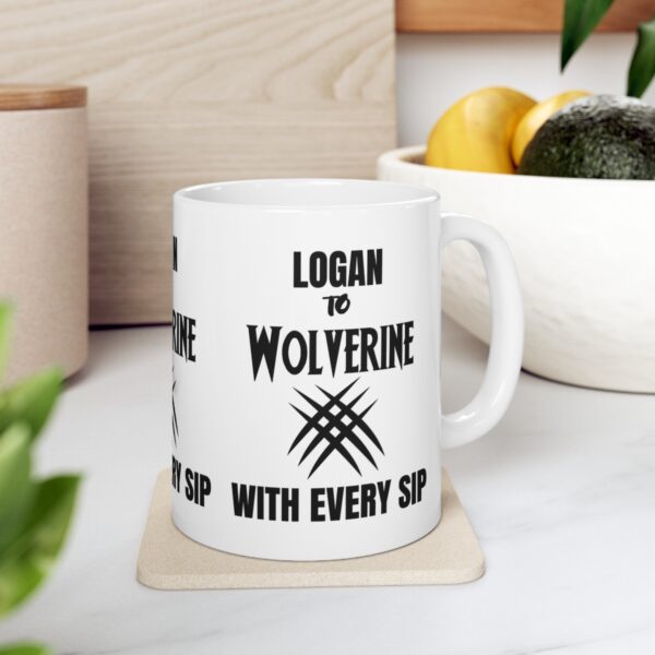 Wolverine Logan X Men Mug – White Ceramic Mug Cup 11 oz Gift - Image 7