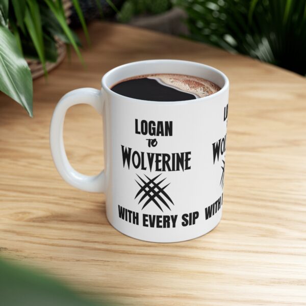 Wolverine Logan X Men Mug – White Ceramic Mug Cup 11 oz Gift - Image 8