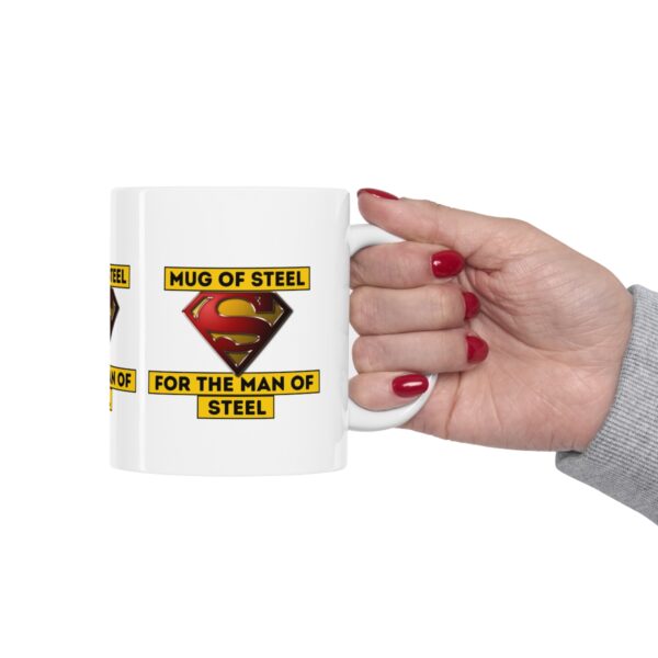 Superman Avengers Super Hero Mug – White Ceramic Mug Cup 11 oz Gift - Image 12