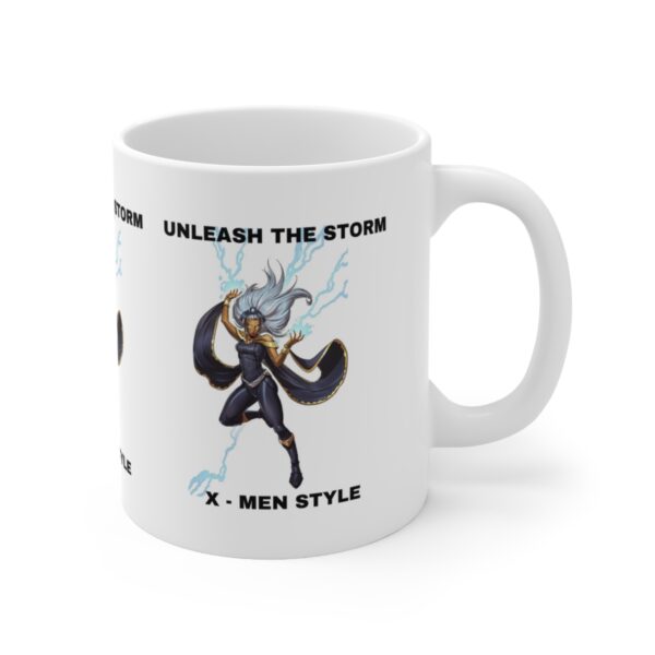 X Men Storm Super Hero Mug – White Ceramic Mug Cup 11 oz Gift