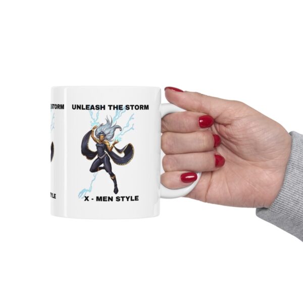 X Men Storm Super Hero Mug – White Ceramic Mug Cup 11 oz Gift - Image 12