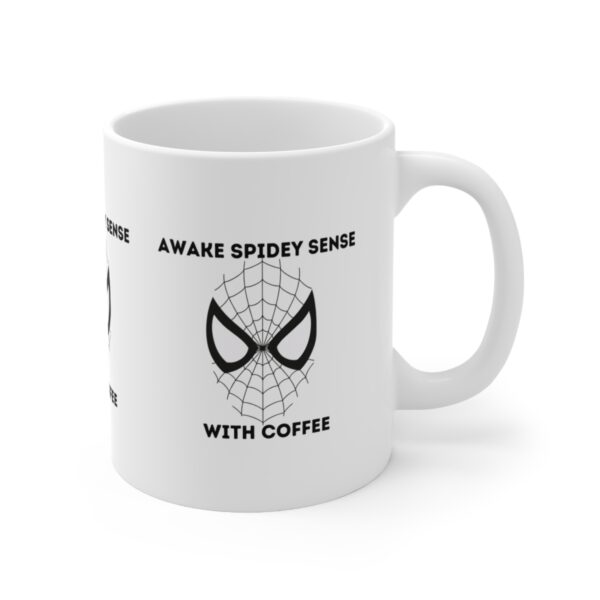 Spider Man Avengers Super Hero Mug – White Ceramic Mug Cup 11 oz Gift