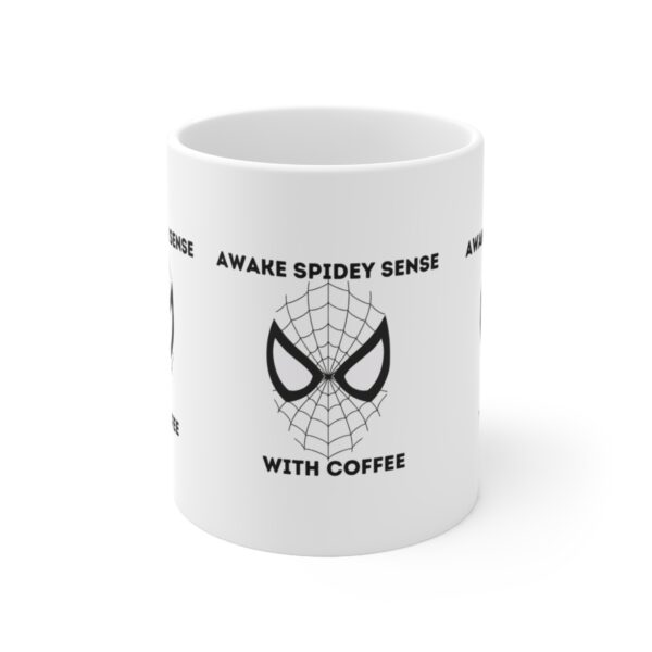 Spider Man Avengers Super Hero Mug – White Ceramic Mug Cup 11 oz Gift - Image 2