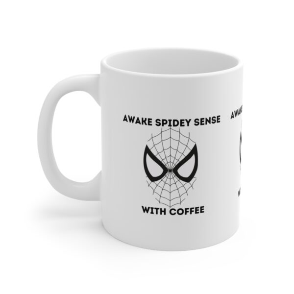 Spider Man Avengers Super Hero Mug – White Ceramic Mug Cup 11 oz Gift - Image 3