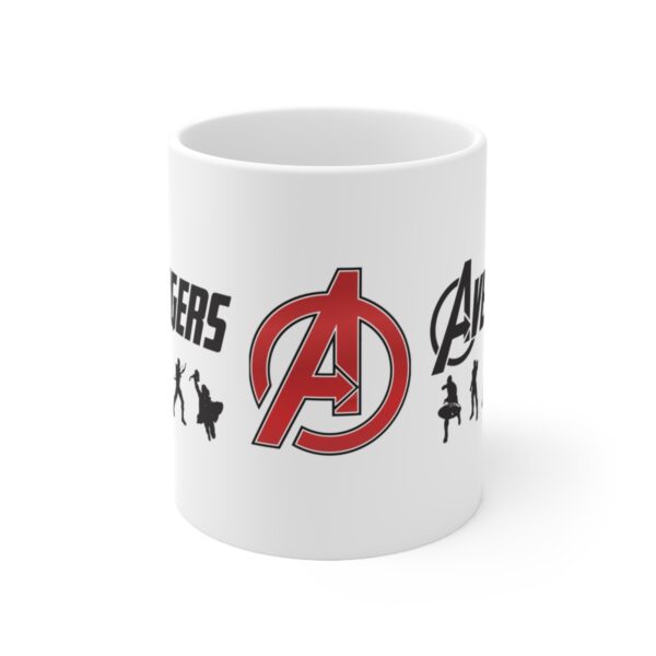 Marvel Avengers Super Hero – White Ceramic Mug Cup 11 oz Gift - Image 2