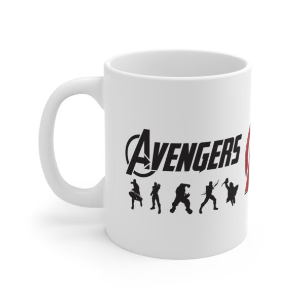 Marvel Avengers Super Hero – White Ceramic Mug Cup 11 oz Gift - Image 3