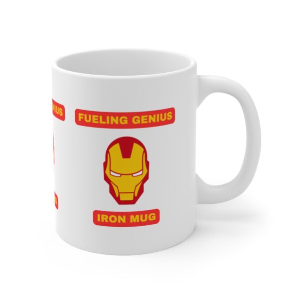 Iron Man Avengers Super Hero Mug – White Ceramic Mug Cup 11 oz Gift