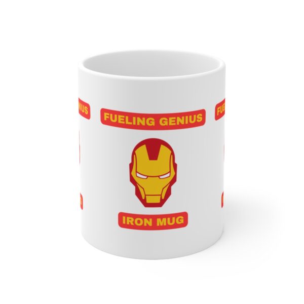 Iron Man Avengers Super Hero Mug – White Ceramic Mug Cup 11 oz Gift - Image 2