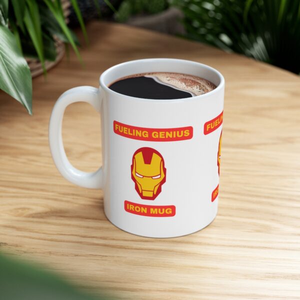 Iron Man Avengers Super Hero Mug – White Ceramic Mug Cup 11 oz Gift - Image 8