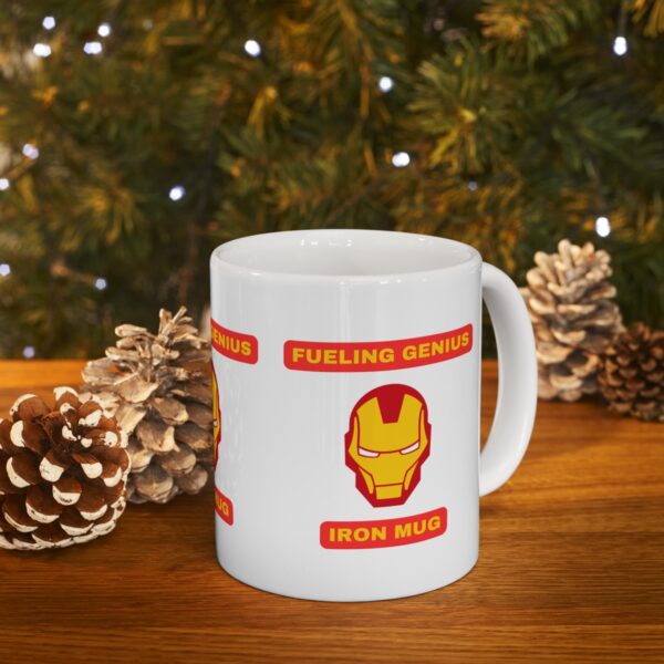 Iron Man Avengers Super Hero Mug – White Ceramic Mug Cup 11 oz Gift - Image 9