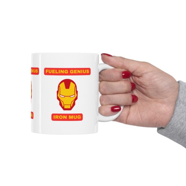 Iron Man Avengers Super Hero Mug – White Ceramic Mug Cup 11 oz Gift - Image 12