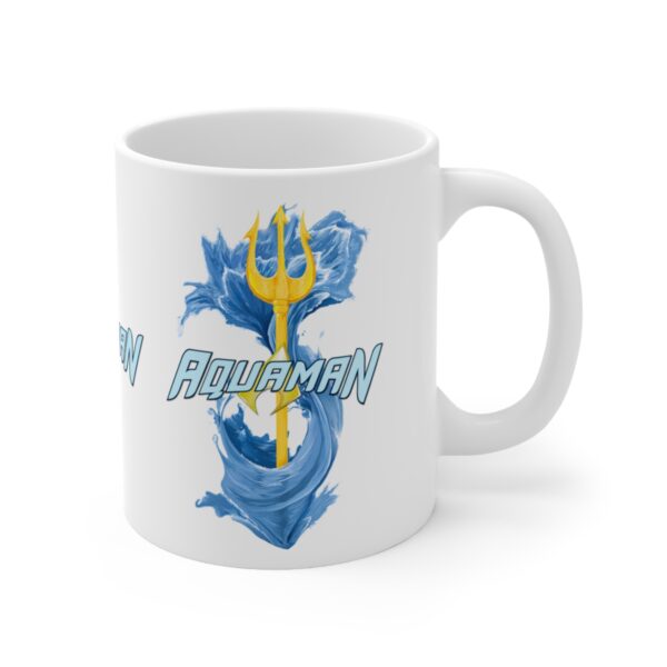 Aquaman Marvel Avengers Super Hero – White Ceramic Mug Cup 11 oz Gift