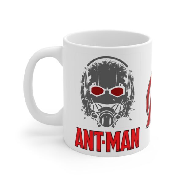 Ant Man Marvel Avengers Super Hero – White Ceramic Mug Cup 11 oz Gift - Image 3